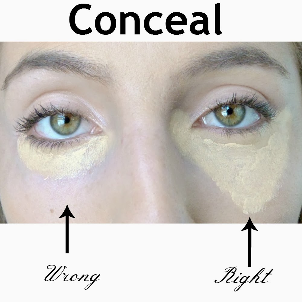 What are some ways to conceal under eye circles?